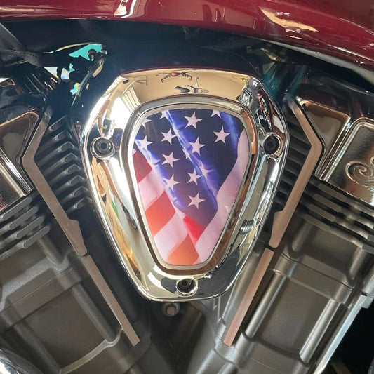 Powerplus V-Cover Decal - American Flag (Color)