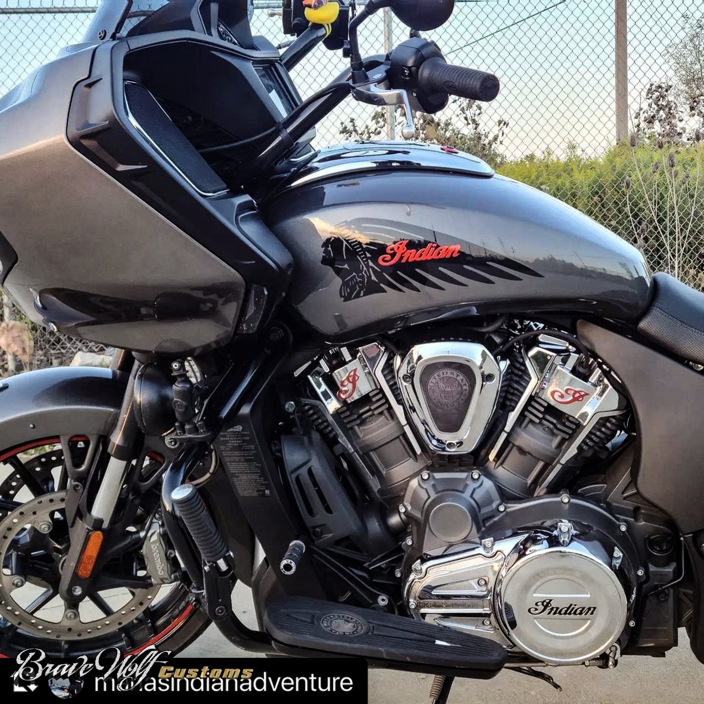 Powerplus V-Cover Decal - Navy