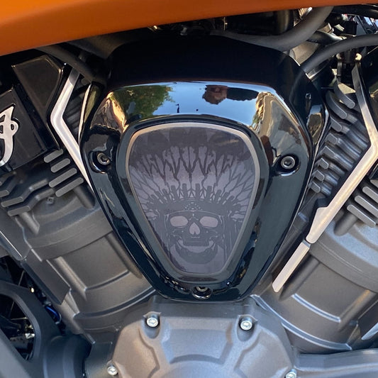 Powerplus V-Cover Decal - Skull Warbonnet