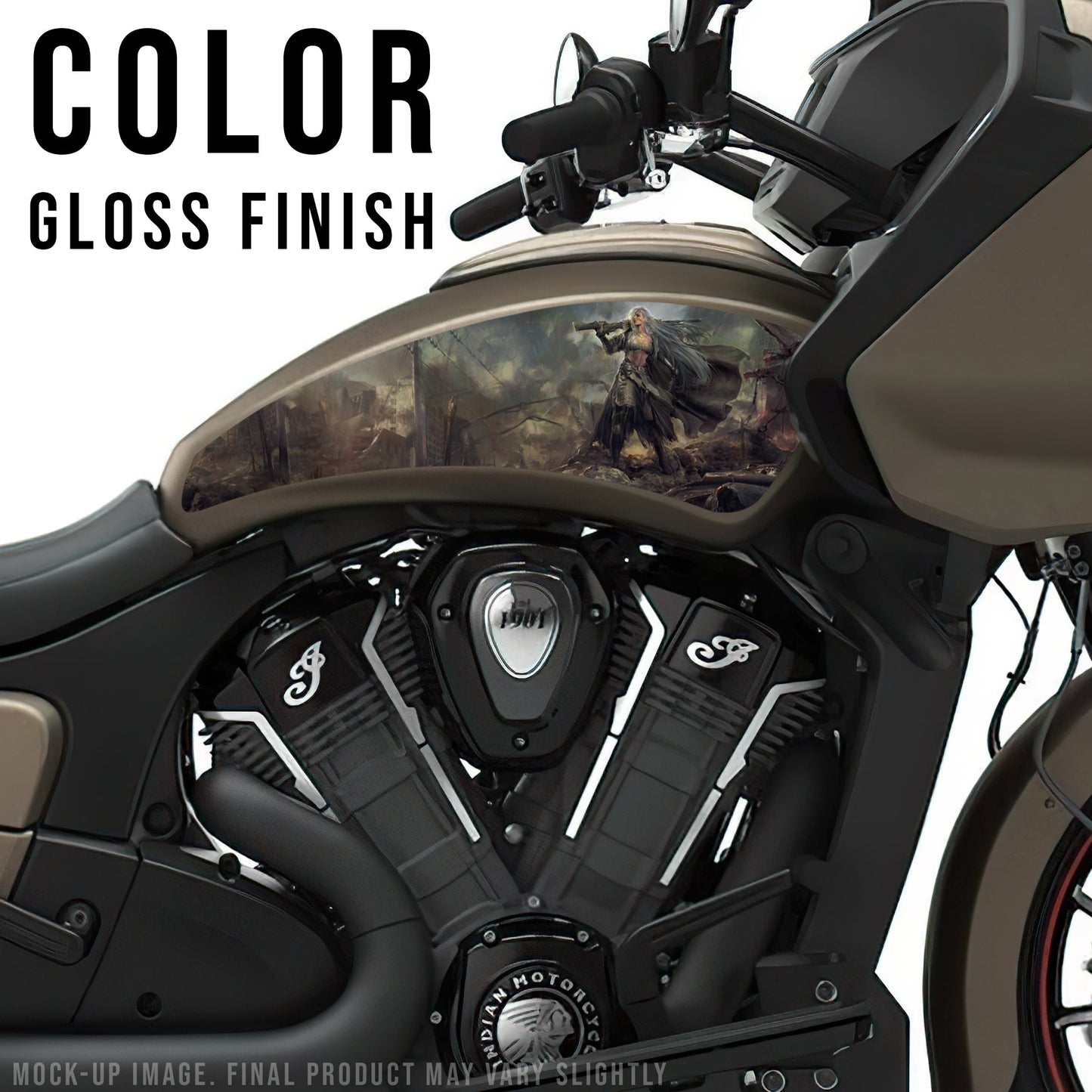 Arcadia Tank Decal Set for Indian Powerplus lineup