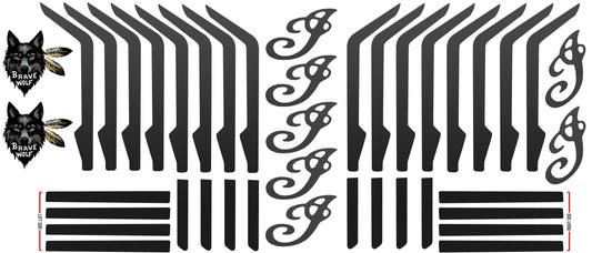 Powerplus Engine Accent Kit - Dark Horse