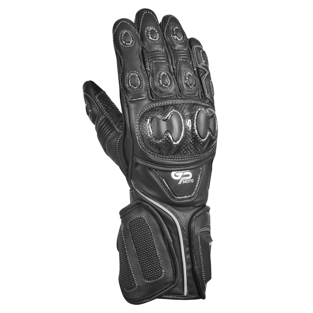 Apex Motorbike Racing Glove (Black)