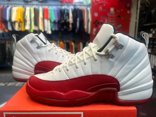 PRE OWNED Jordan 12 Retro Cherry (2023) (GS) NO BOX