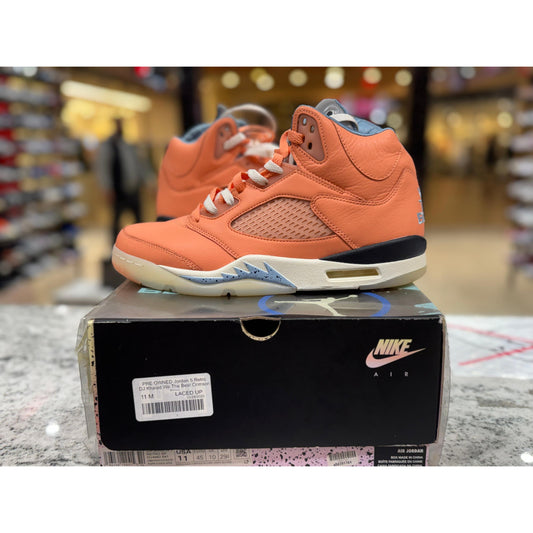 PRE OWNED Jordan 5 Retro DJ Khaled We The Best Crimson Bliss