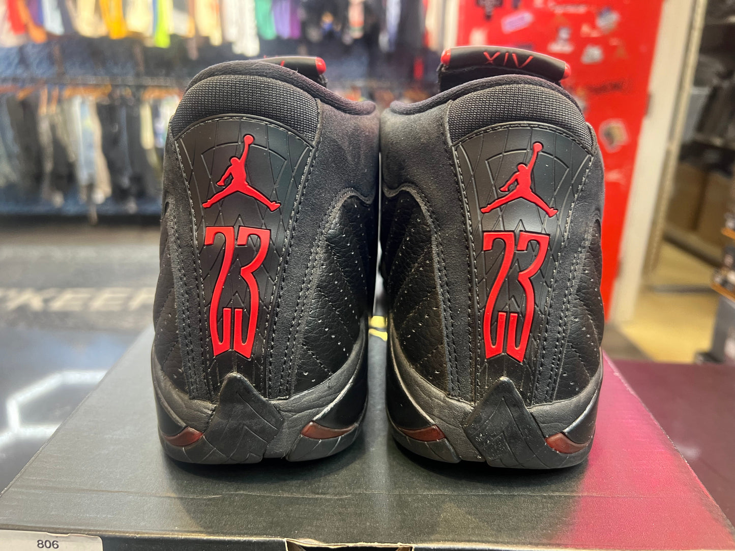 PRE OWNED Jordan 14 Retro Last Shot (2018)
