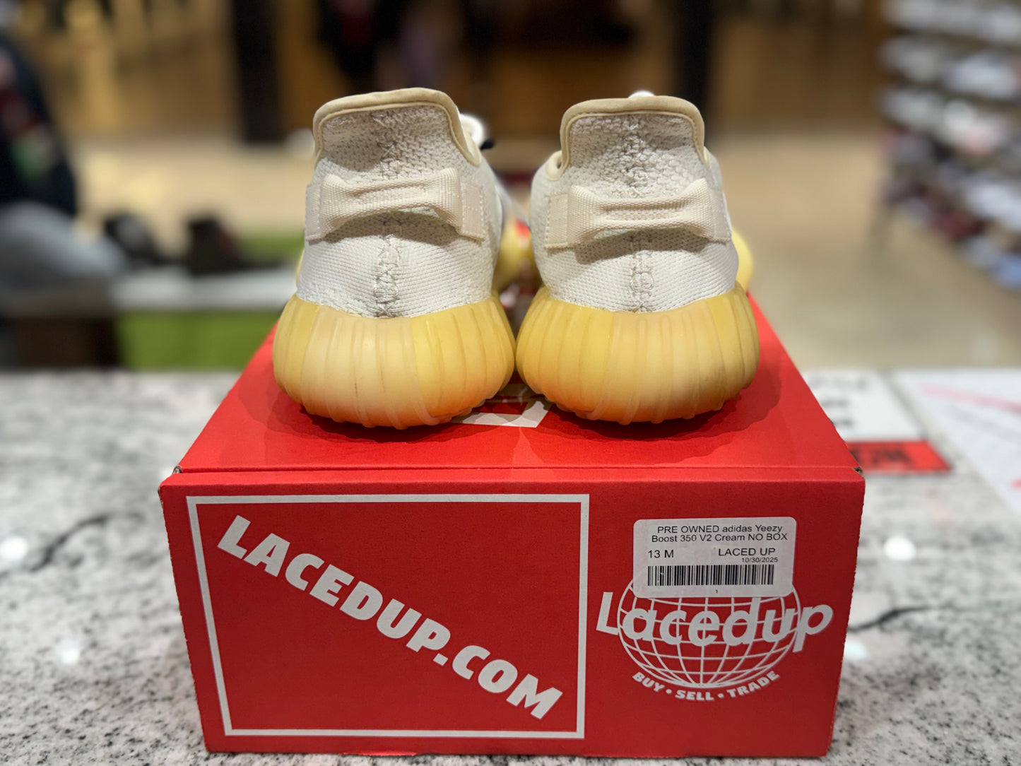PRE OWNED adidas Yeezy Boost 350 V2 Cream NO BOX