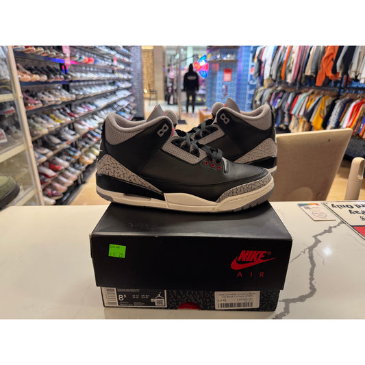PRE OWNED Jordan 3 Retro OG Black Cement (2024)