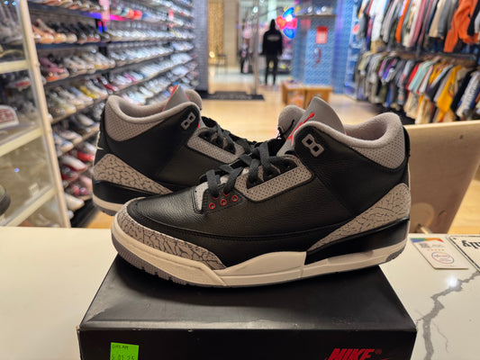 PRE OWNED Jordan 3 Retro OG Black Cement (2024)