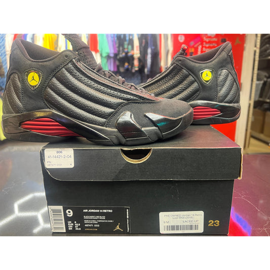 PRE OWNED Jordan 14 Retro Last Shot (2018)