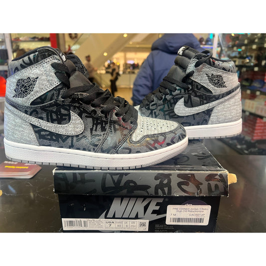 PRE OWNED Jordan 1 Retro High OG Rebellionaire