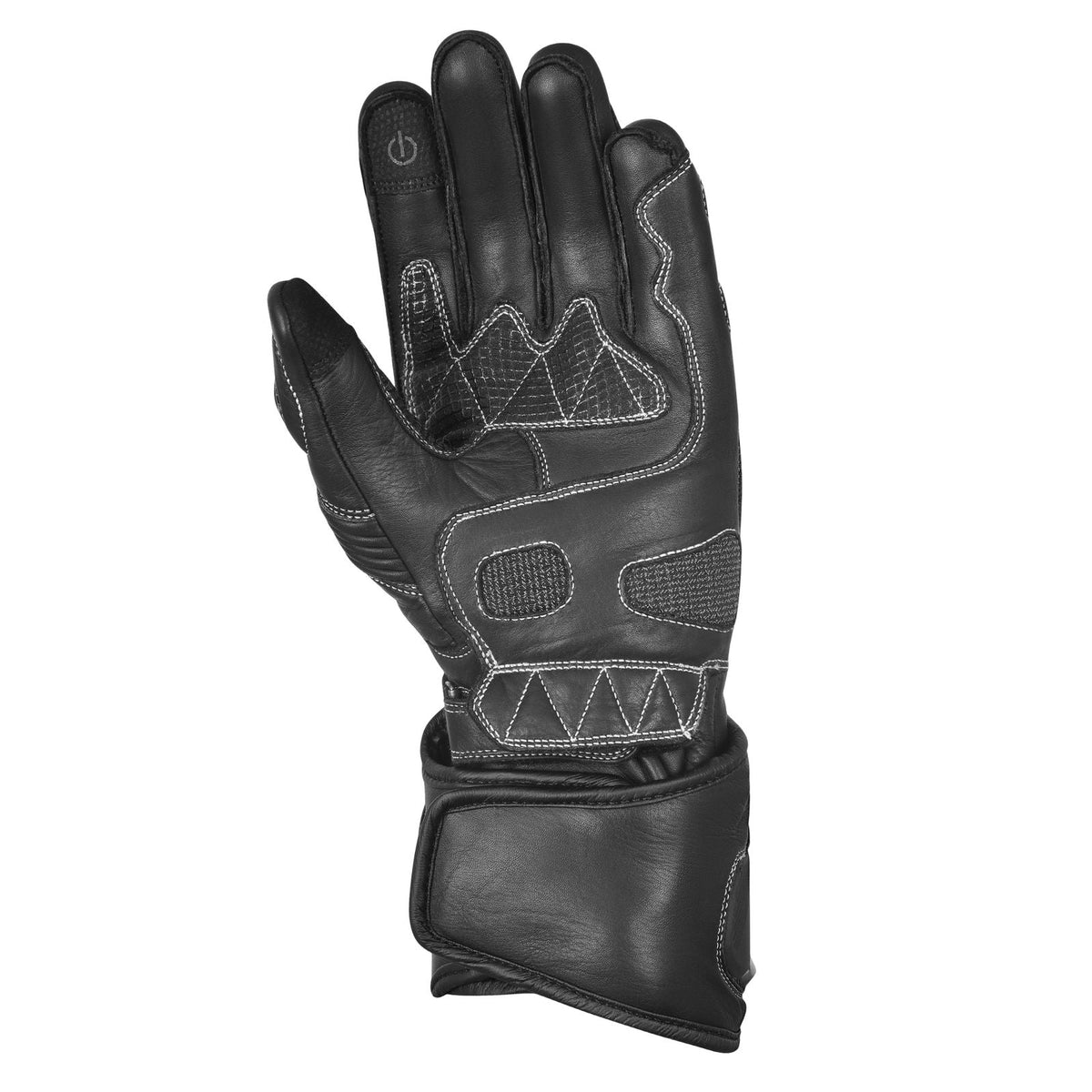 Apex Motorbike Racing Glove (Black)