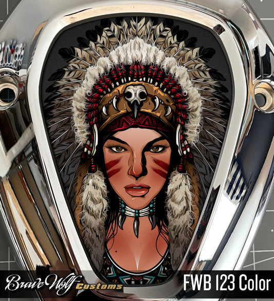 Powerplus V-Cover Decal - FWB 123 Color