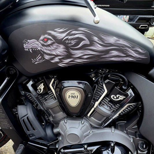 Fenrir Tank Decals for Indian Powerplus lineup