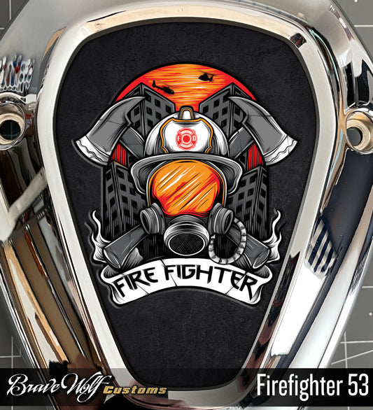 Powerplus V-Cover Decal - Firefighter 53