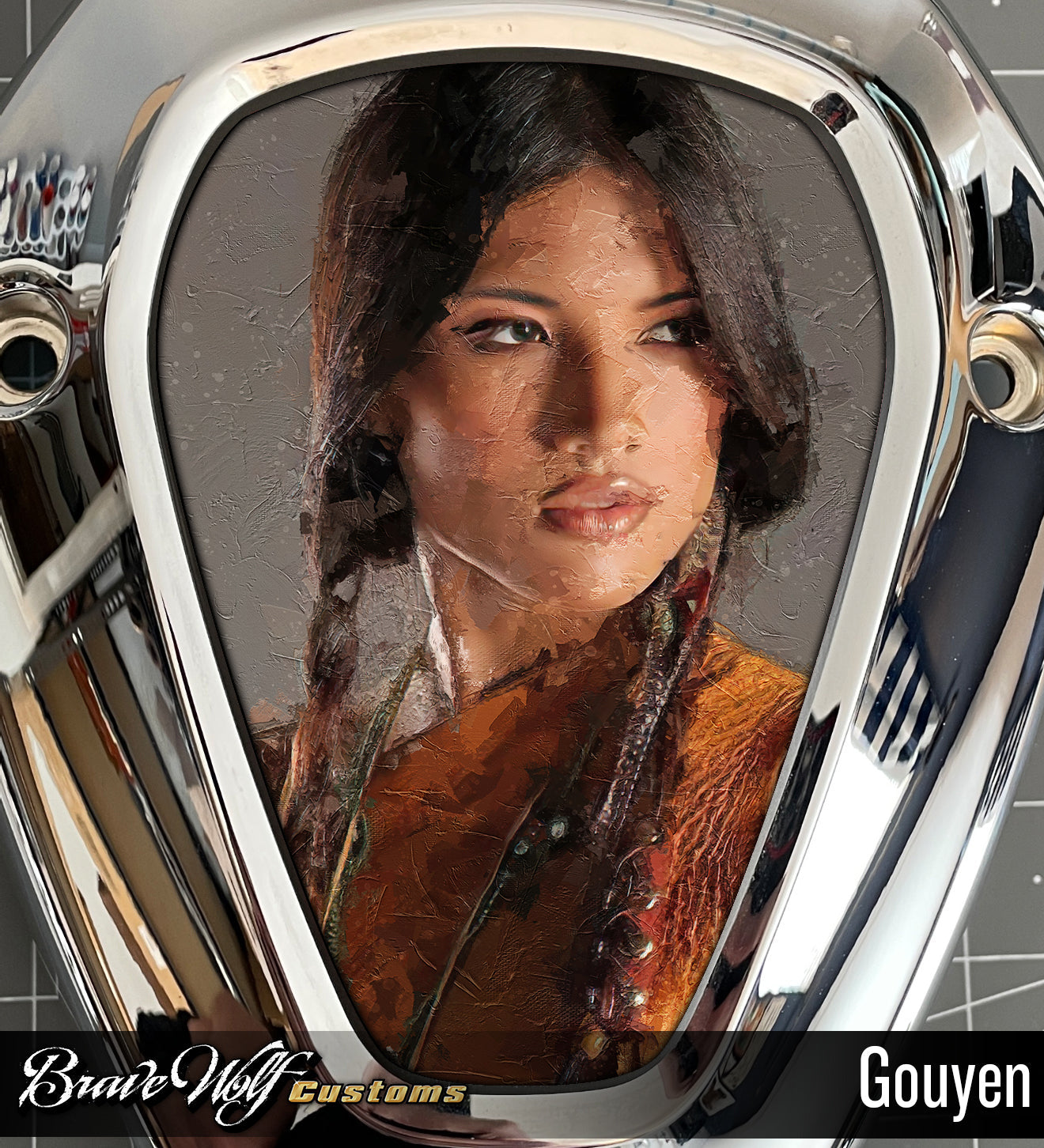 Powerplus V-Cover Decal - Gouyen