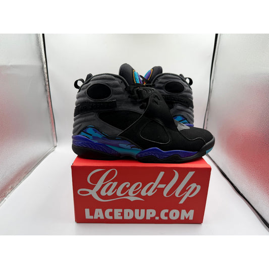 PRE OWNED Jordan 8 Retro Aqua (2015) NO BOX