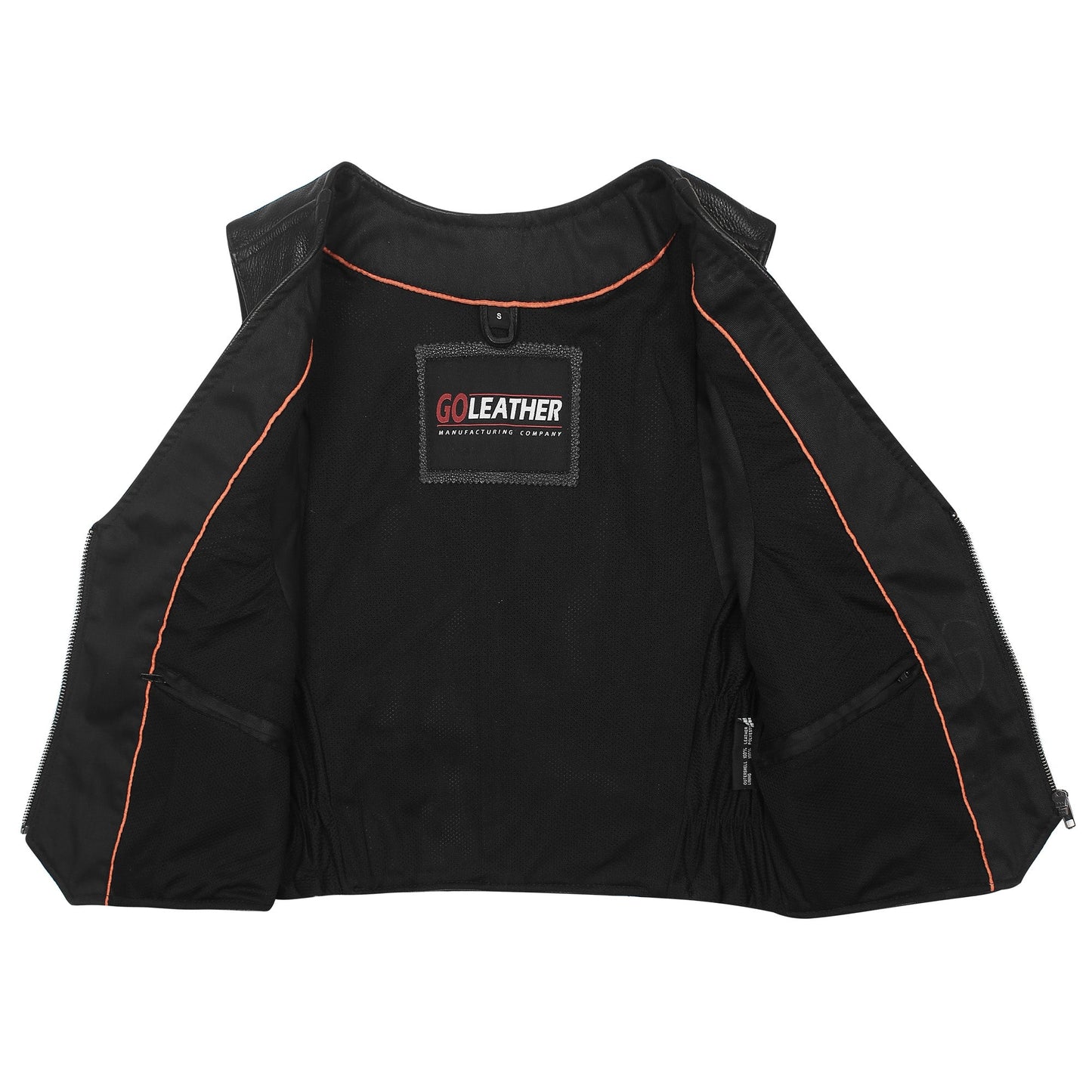 GO831 Ladies Cinched Sides Short Style Vest