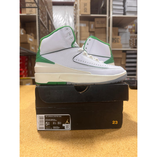 PRE OWNED Air Jordan Retro 2 Lucky Green (GS) *Conditional*