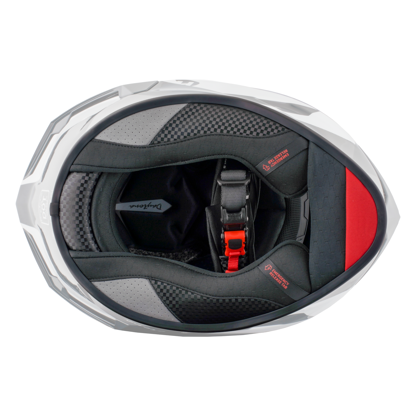D.O.T. & ECE Daytona Viper- Silver Carbon Fiber