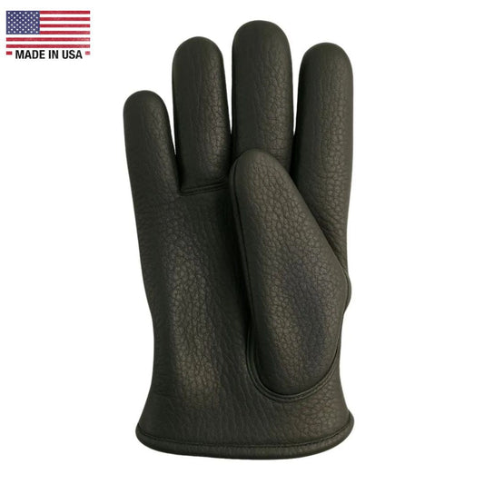 Legendary Deerskin Fleece Lined Short Wrist Gloves