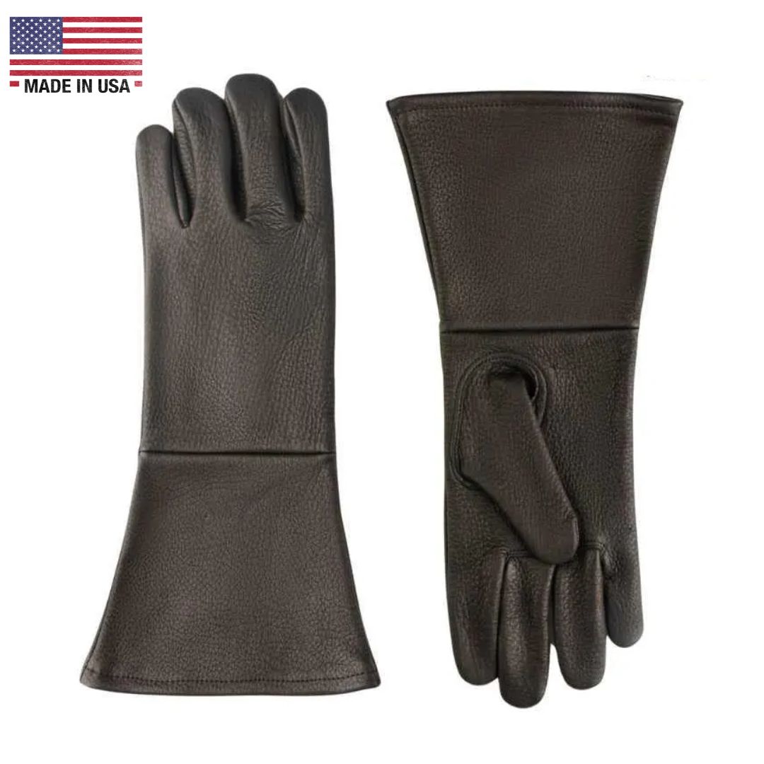 Legendary USA Classic American Whitetail Deerskin Gauntlets