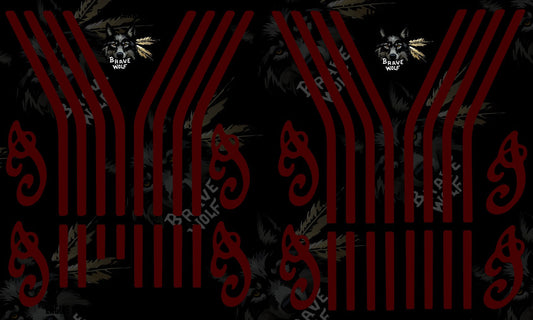 Indian Scout Engine Accent Kit (2025 and up)- Maroon