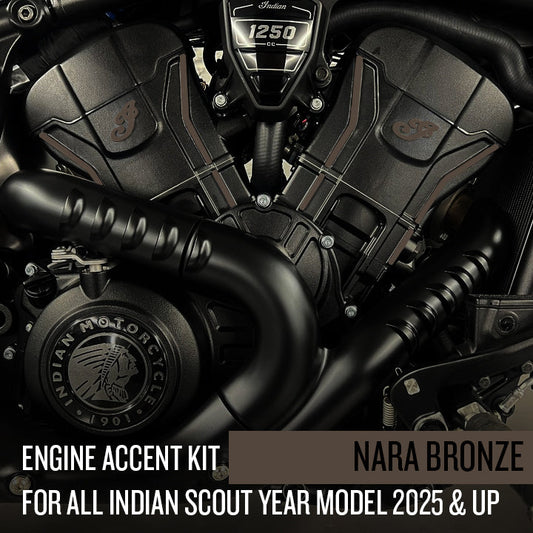Indian Scout Engine Accent Kit (2025 and up)- Nara Bronze
