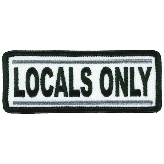 Hot Leathers Locals Only Patch