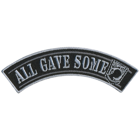 Hot Leathers All Gave Some 4” X 1” Top Rocker Patch