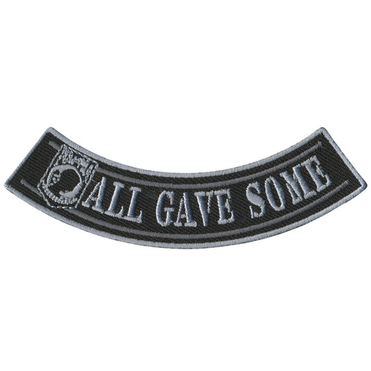 Hot Leathers All Gave Some 4” X 1” Bottom Rocker Patch