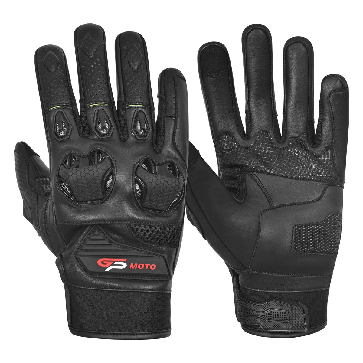 Poler Grip Short Motorbike TT Gloves