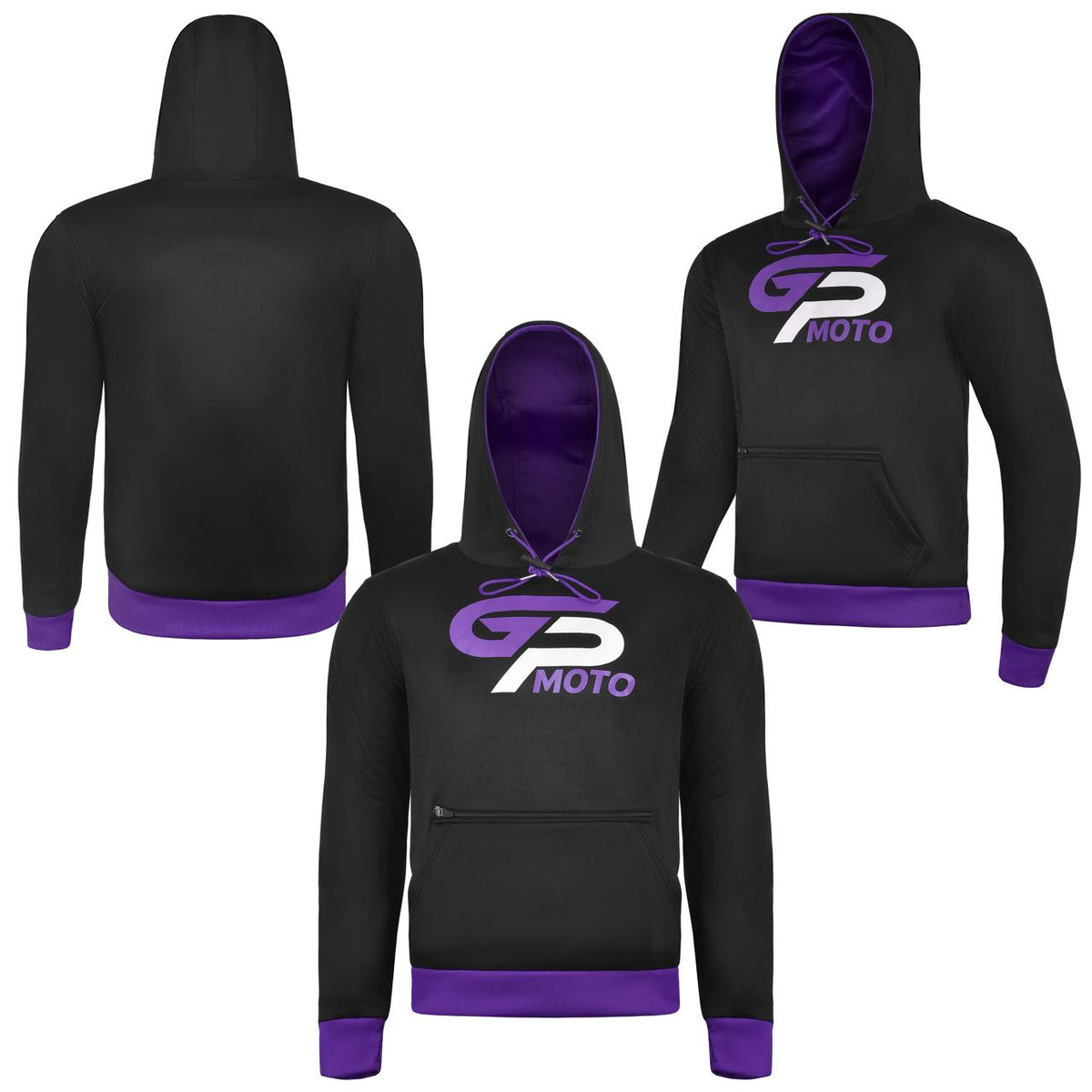 Flex Sheild Purple Armored Hoodie CE Padding