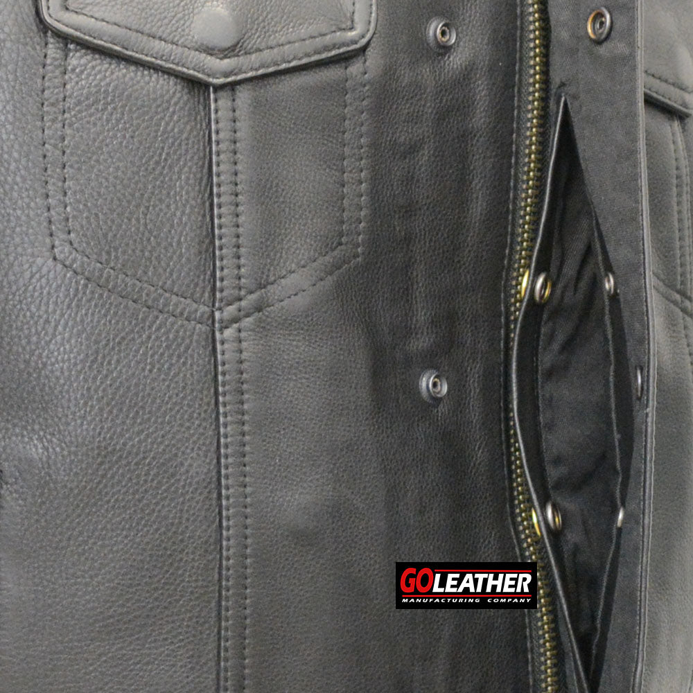 G500 Premium Naked Cowhide Vest