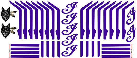 Powerplus Engine Accent Kit - Royal Purple