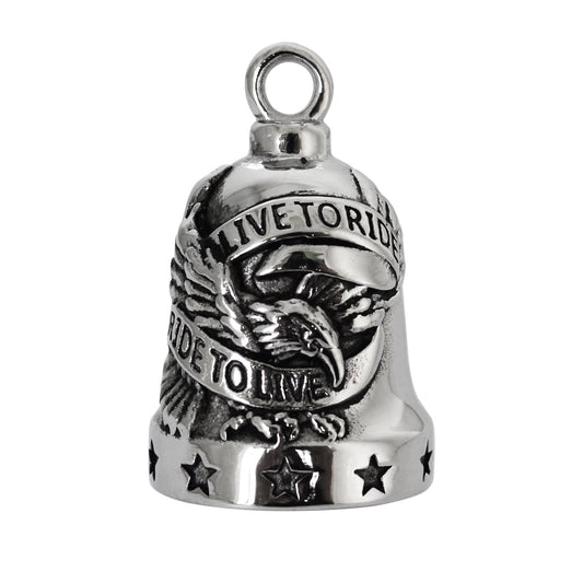 SK5331 Ride Bell Live To Ride Stainless Steel