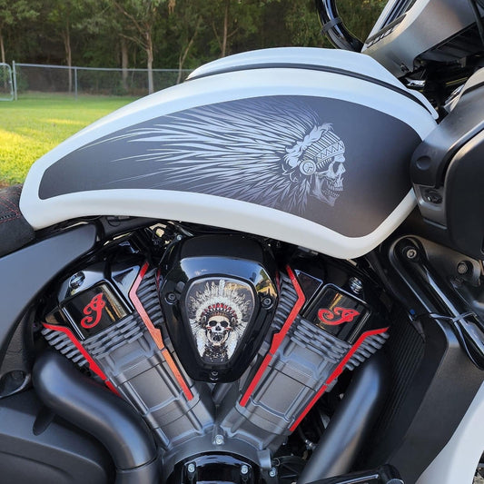 SWB-729-White Smoke-Powerplus Tank Decal Set