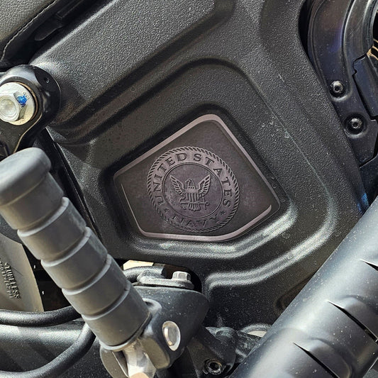 Indian Scout Mid-Frame Insert - Navy