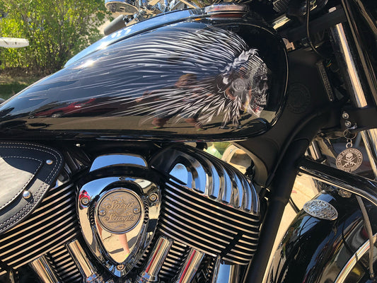 SWB-729-Indian Thunderstroke- Chrome