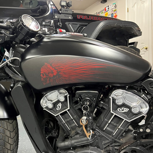 SWB-729-Indian Scout- Red