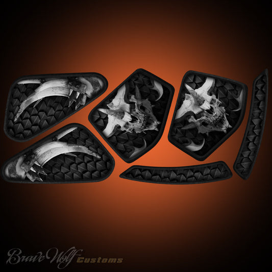 Dragon Warrior - Indian Scout - Frame Insert Set B&W