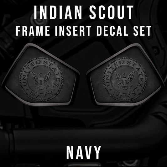 Indian Scout Mid-Frame Insert - Navy