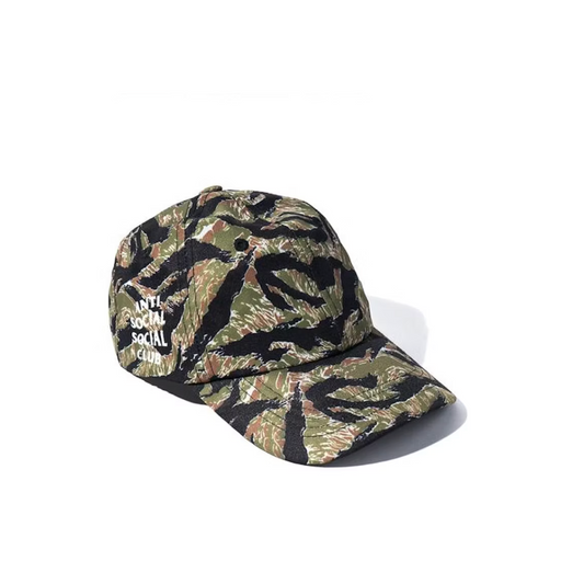 Anti Social Social club WEIRD Cap Tiger Camo Adjustable