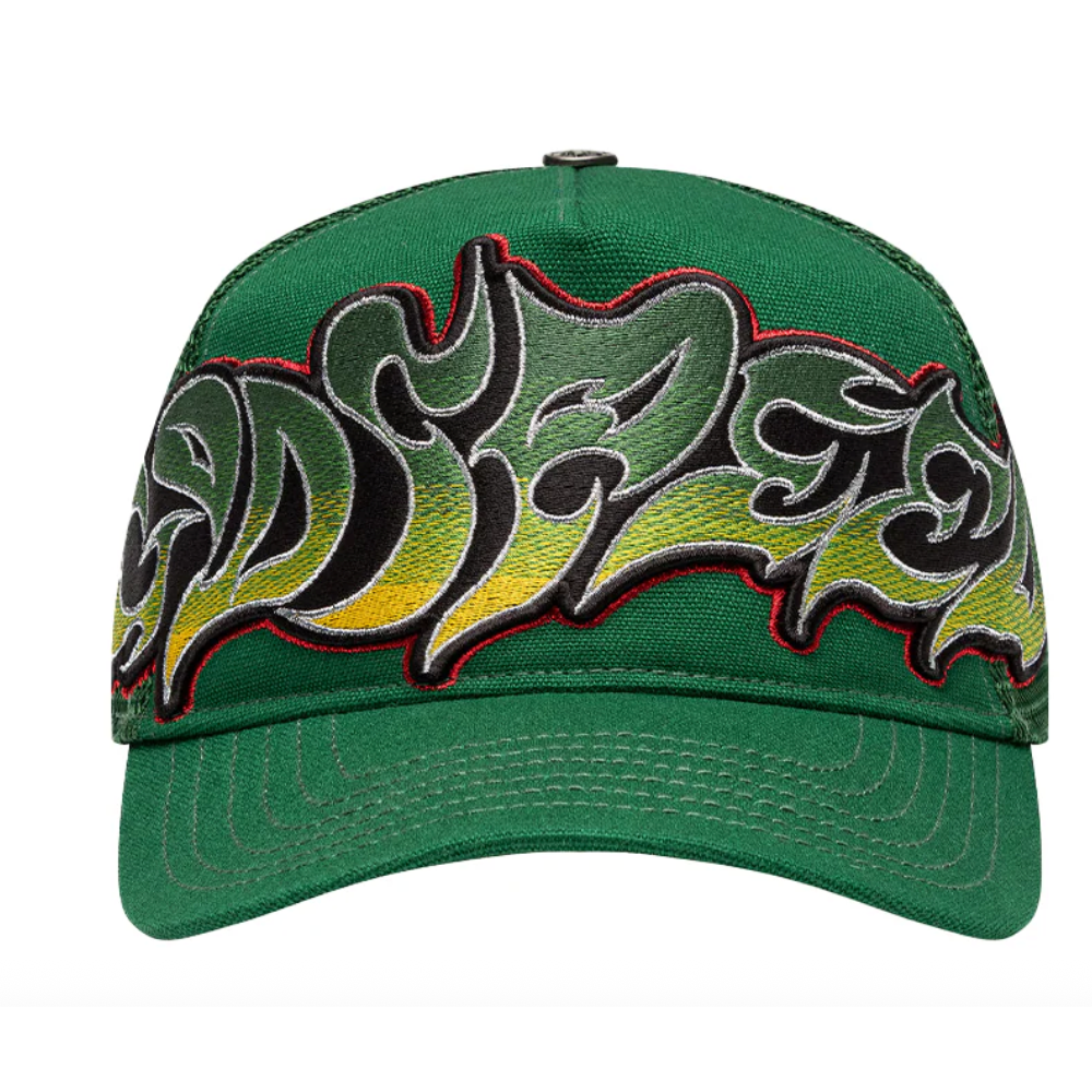 Godspeed Neo Trucker Hat (Green/Yellow)