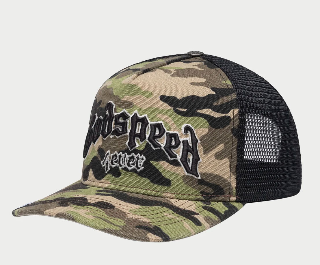 Godspeed Forever Trucker Hat (Camo)