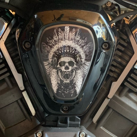 Powerplus V-Cover Decal - SWB 117 B&W