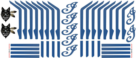 Powerplus Engine Accent Kit - Storm Blue