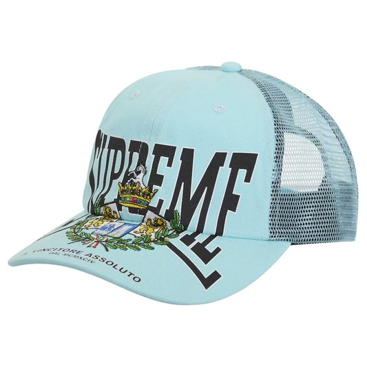 Supreme Crest Mesh Back 6-Panel Light Blue