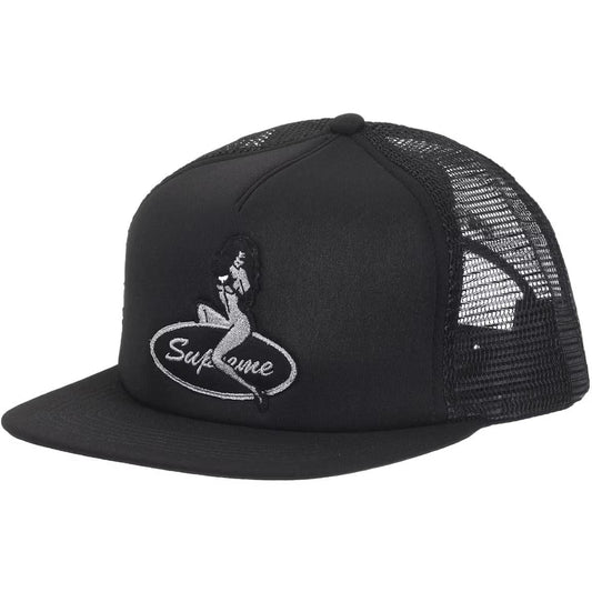 Supreme Pinup Mesh Back 5-Panel Black