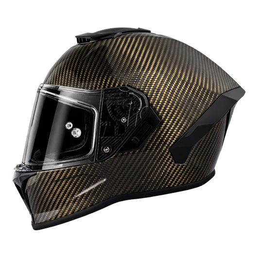 D.O.T. & ECE Daytona Viper- Gold Carbon Fiber