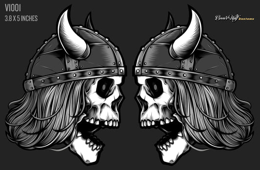 Viking 001 -B&W Anywhere Decal Set